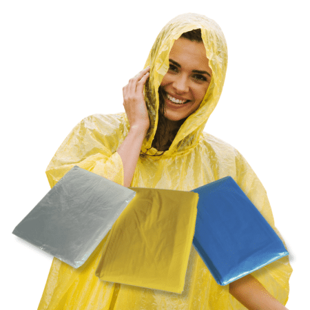 Lovin / Kertakäyttösadetakki 3 kpl