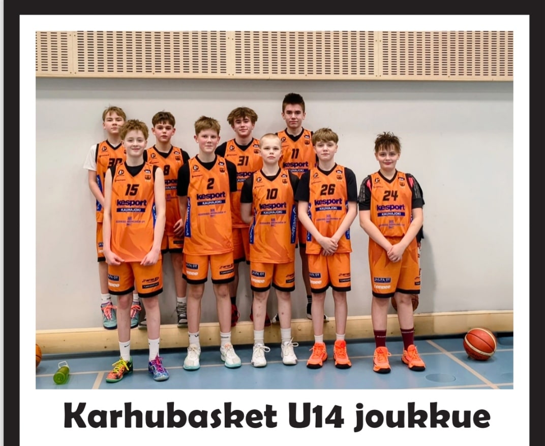 Karhubasket U14 joukkue