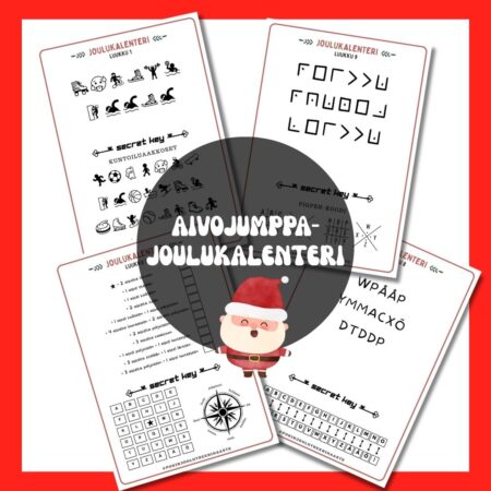 Raisu Design / Aivojumppa joulukalenteri