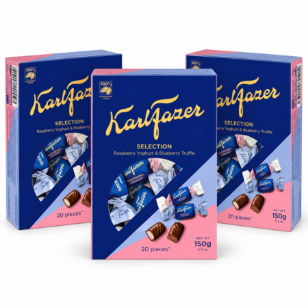 Fazer / Selection suklaakonvehti, 3 rasiaa
