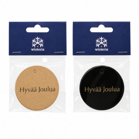 Hyvää Joulua -pakettikortit 20 kpl